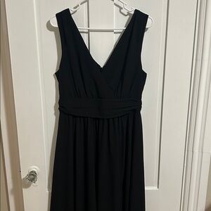 Lulu's Elegant Black Maxi Dress